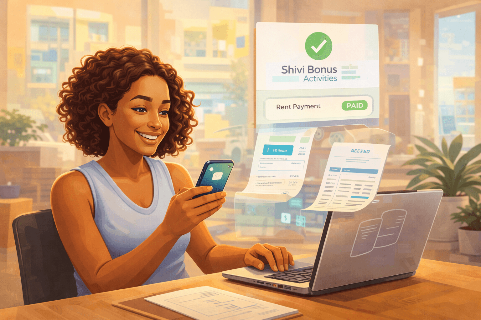 Kashyka invoice and payment record preview